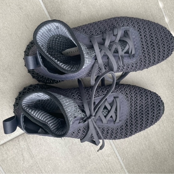 Like new! Adidas Stella McCartney x Wmns AlphaEdge 4D 'Night Steel Black' - Picture 4 of 10